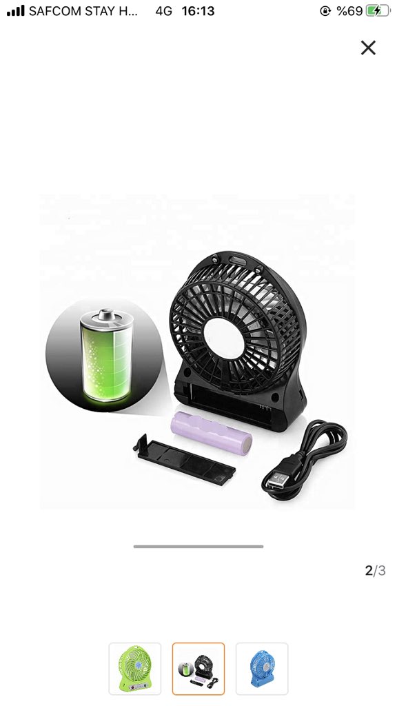 Mini portable fan for ksh.899