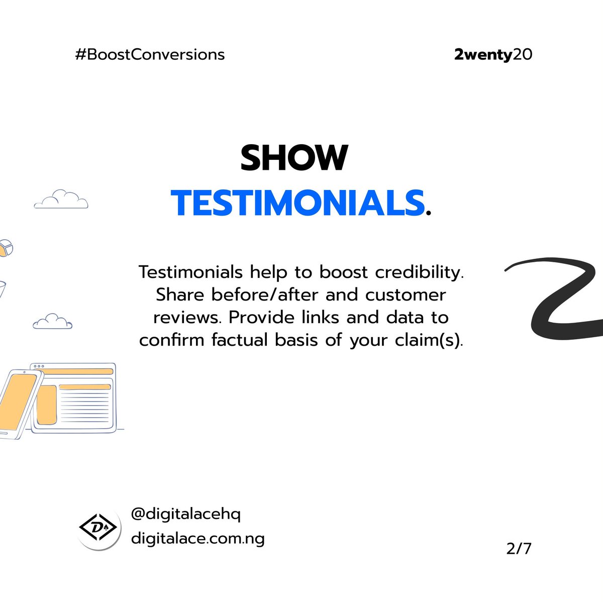 DigitalAceHQ's tweet photo. Having issues turning your audience to paying customers? 

Try these few tips 
#100DaysOfCode #DigitalMarketing https://t.co/mTqRwgwMU8