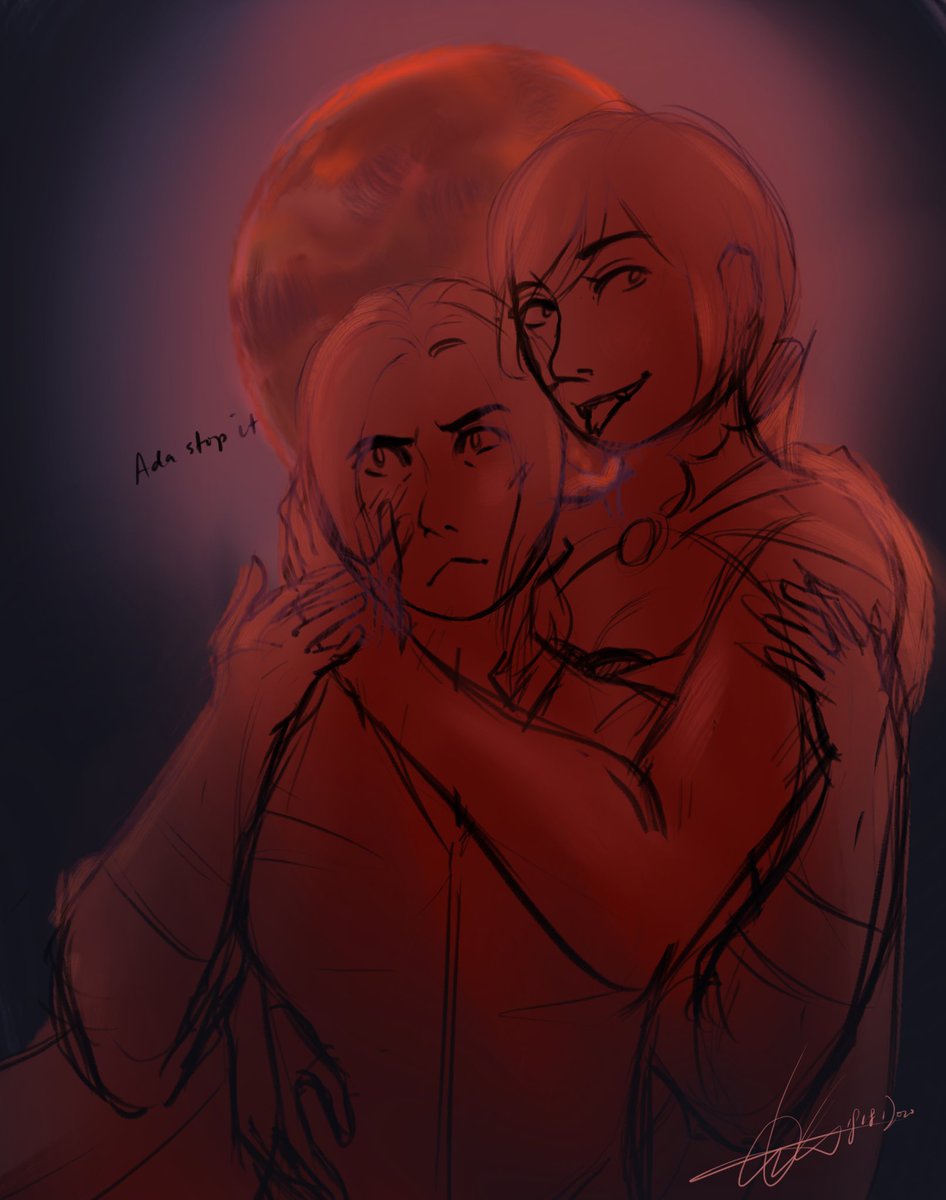 chaotic_dwan's tweet photo. Will I ever finish this? No, but I’ll just leave this here cuz twitter needs more clada content🙂
#clada #ClaireRedfield #AdaWong https://t.co/4Cb0uB26eh