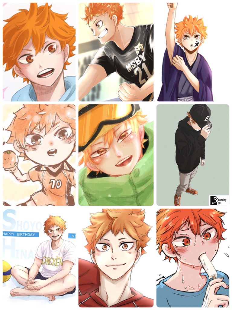#色んな日向翔陽が見れるタグ
ひなた集めてみた????
順番はめちゃくちゃです☺️ 