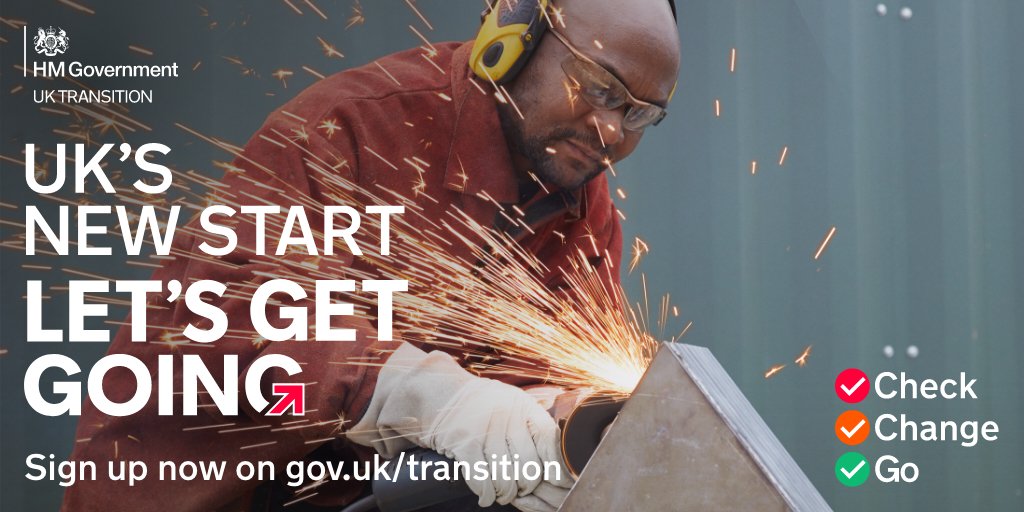 The UK has left the EU. Take action and be prepared as we transition to our new relationship. #CheckChangeGo ➡️ow.ly/blV250AF3qg