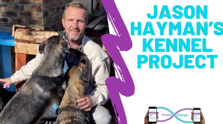 dreamXchange_'s tweet photo. We are raising funds for Jason Hayman’s Kennel project to provide a kennel for every dog in need. Please follow the link below to make monetary donations towards this great cause. This campaign is about people helping people and people into self employment. https://t.co/L0trD2sYi8
