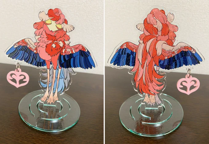 グッズ②
ドロシーちゃんのアクリルスタンドです!絵は一緒ですがアクキーとはまた違う仕様と存在感で可愛いです?✨ 