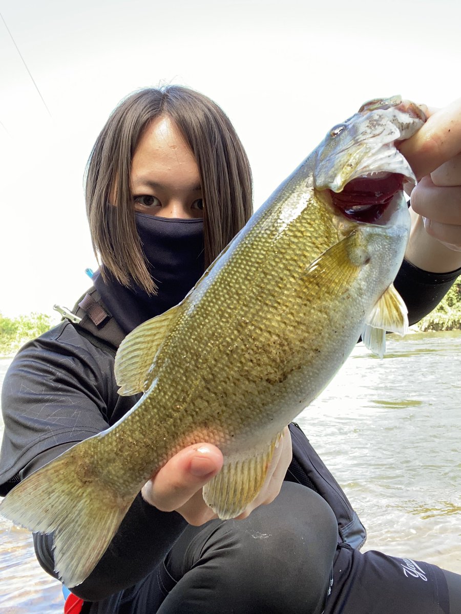 リョウ R Sato 今日は阿武隈川で 朝8時から夕方4時まで同じ場所 昼飯抜きでぶっ続けで釣りしました 予想外の化け物も釣れて腕がパンパン 釣りってとっても楽しいですね ブログ T Co 5upkyuvewr バス釣り スモールマウスバス