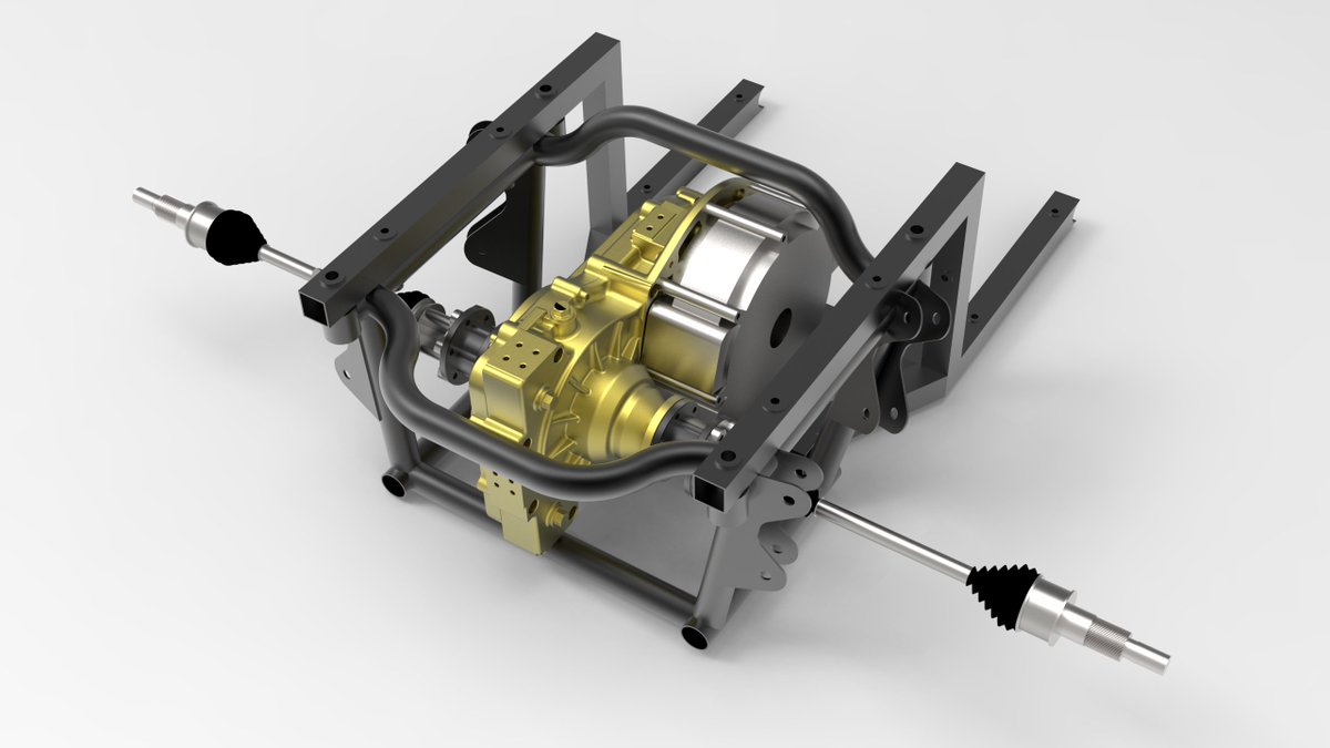 Hewland_Eng's tweet photo. GEVD-200

- Single-motor input
- 500Nm max. input Torque
- up to 15,000 RPM input speed 
- Helical compound reduction ratio (between 3:1 to 9:1)
- Differential output (plate, LSD or torson type )
- Splash Lubricated
- Park pawl

https://t.co/vwT2OLYFaf

#EV #Hybrid #Motor https://t.co/kZh0B3a0aI