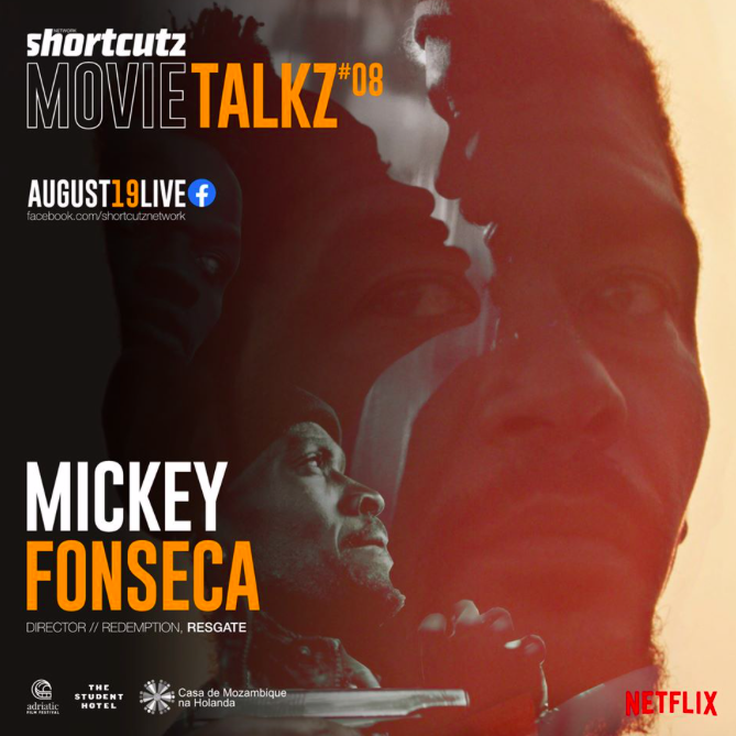 Filme_resgate's tweet image. Larga tudo 4ªf (18.08) às 19h (de Moçambique e Holanda)! Mickey Fonseca participa na Movie Talks da ShortCutz Network! E tu podes fazer perguntas e até ganhar um DVD do "RESGATE"! 🖤🎬🇲🇿

Entra em shorturl.at/ijAL8 à hora certa, e participa!
Partilhem, família! 🙏