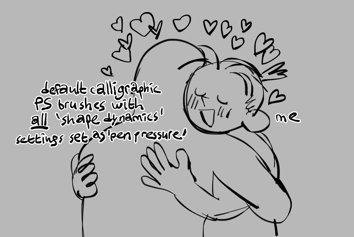 if anyone is still wondering what brush i usually use for my lineart 
