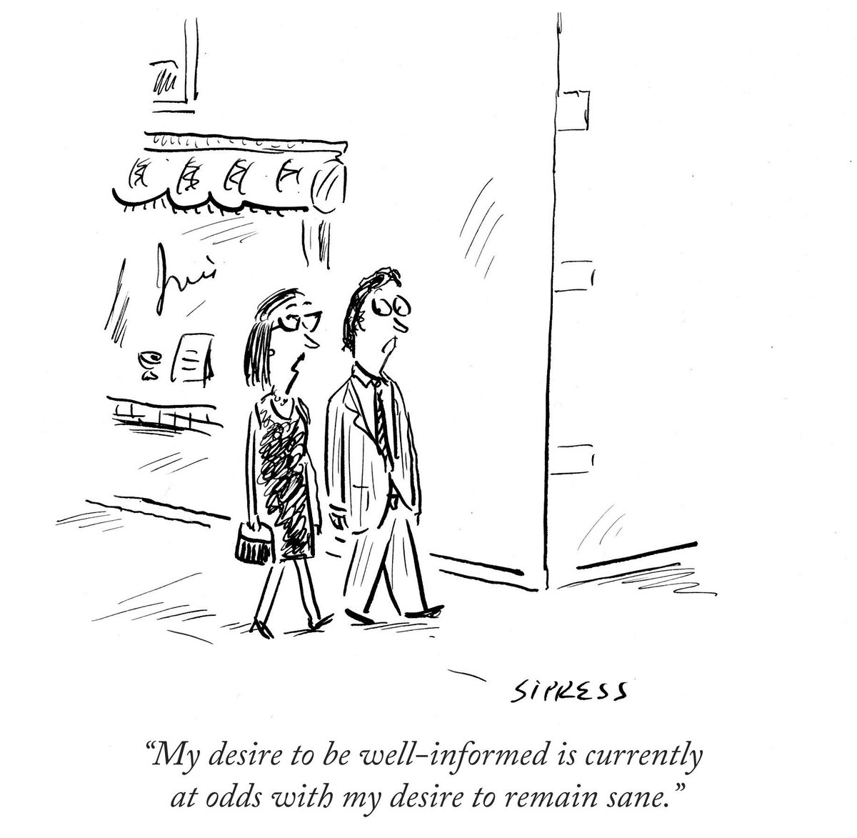 Anyone else feel like there hasn’t been a day in the past five years when this New Yorker cartoon didn’t ring true?