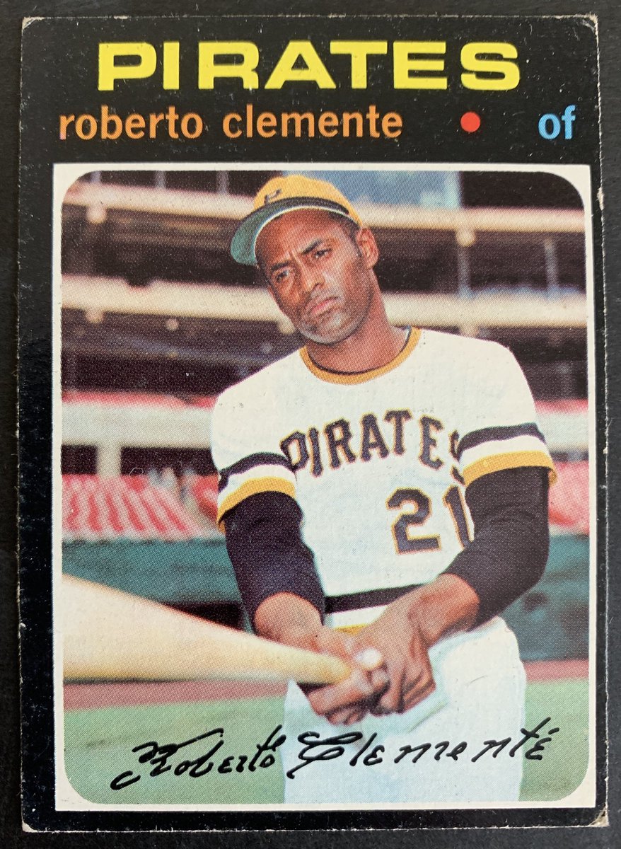 From the World Championship 1971 season. Shot in a brand-spanking-new Three Rivers Stadium.