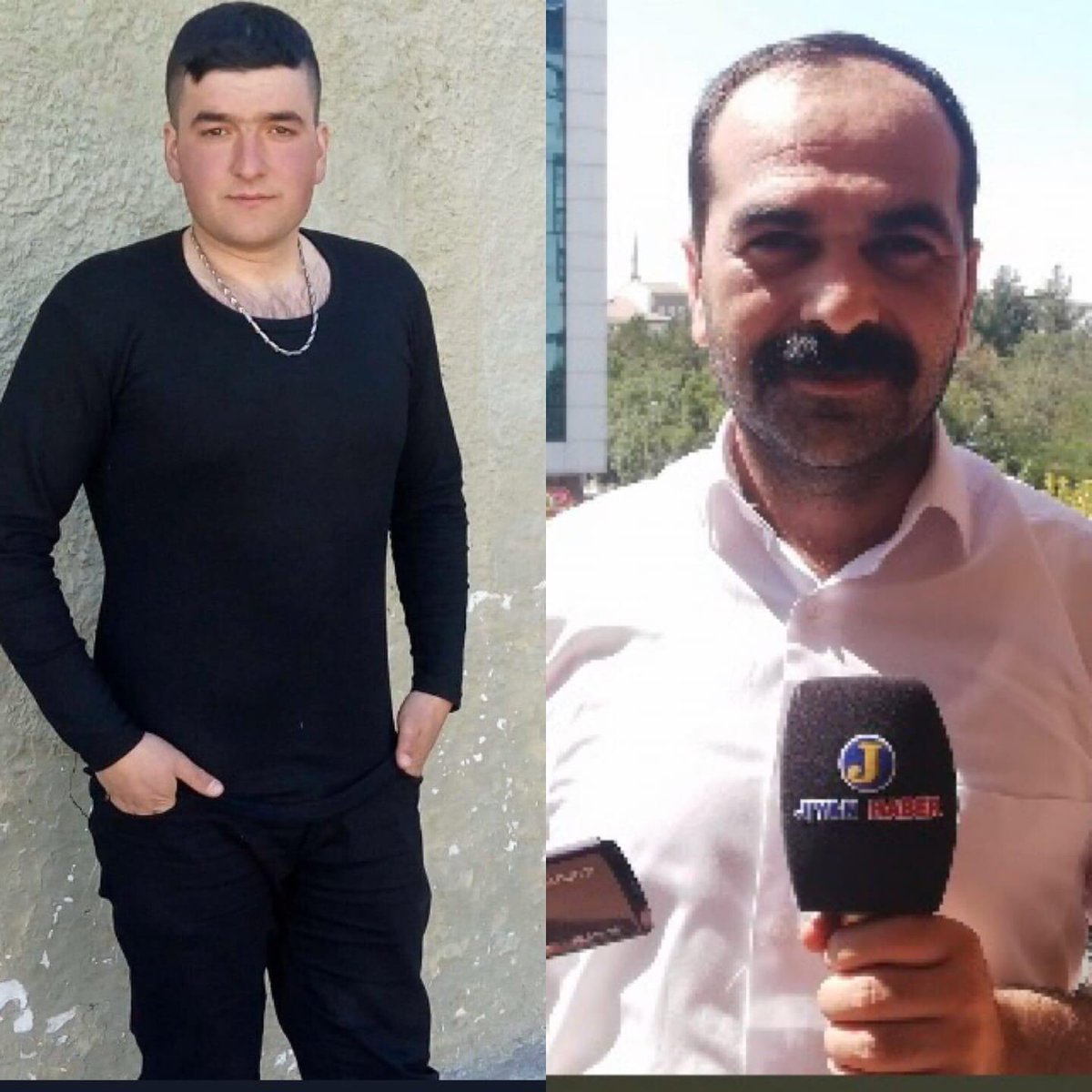 sakinateyna's tweet photo. Dahası da var. Soldaki katil, sağdaki olayı haberleştiren basın emekçisi. Katil serbest, gazeteciye soruşturma açılmış. Tüm bunlara karşı, doğruysa hesabı sorulmalı diye başlayan her tavır mide bulandırıcı.
#MusaOrhanTutuklansın https://t.co/tYsWL2RQkz