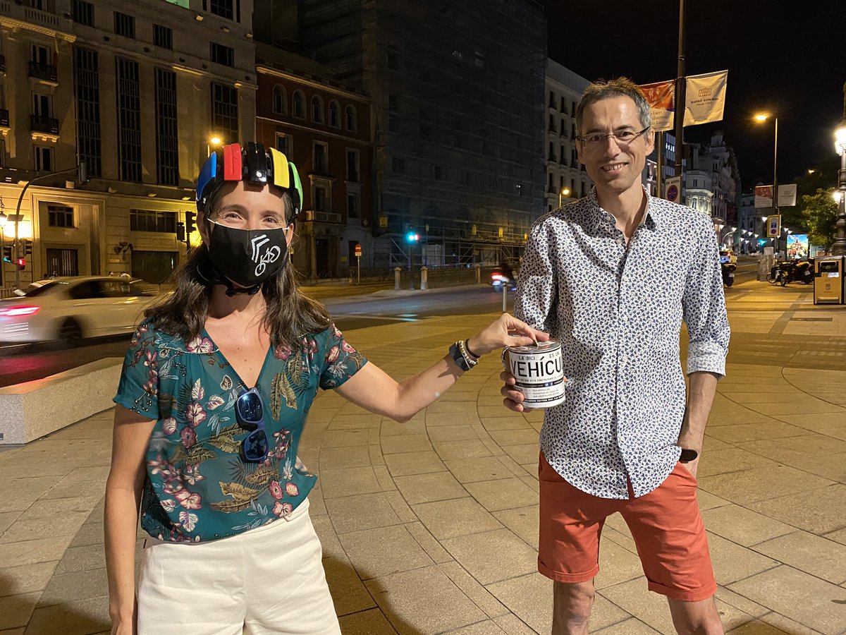 elencita_'s tweet photo. La buena acción, #agooddeed, fue una donación a mi asociación ciclista favorita, @MADciclista , siempre velando por la seguridad y derechos del ciclista urbano en Madrid https://t.co/u42J7dYRMH