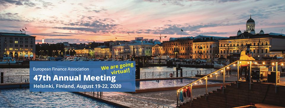 1,700 have registered for #EFA2020 - have you?  conftool.com/efa2020/ #finance #phd #research #banking #investing #education #MBA #householdfinance #assetpricing #empirical #theoretical #helsinki