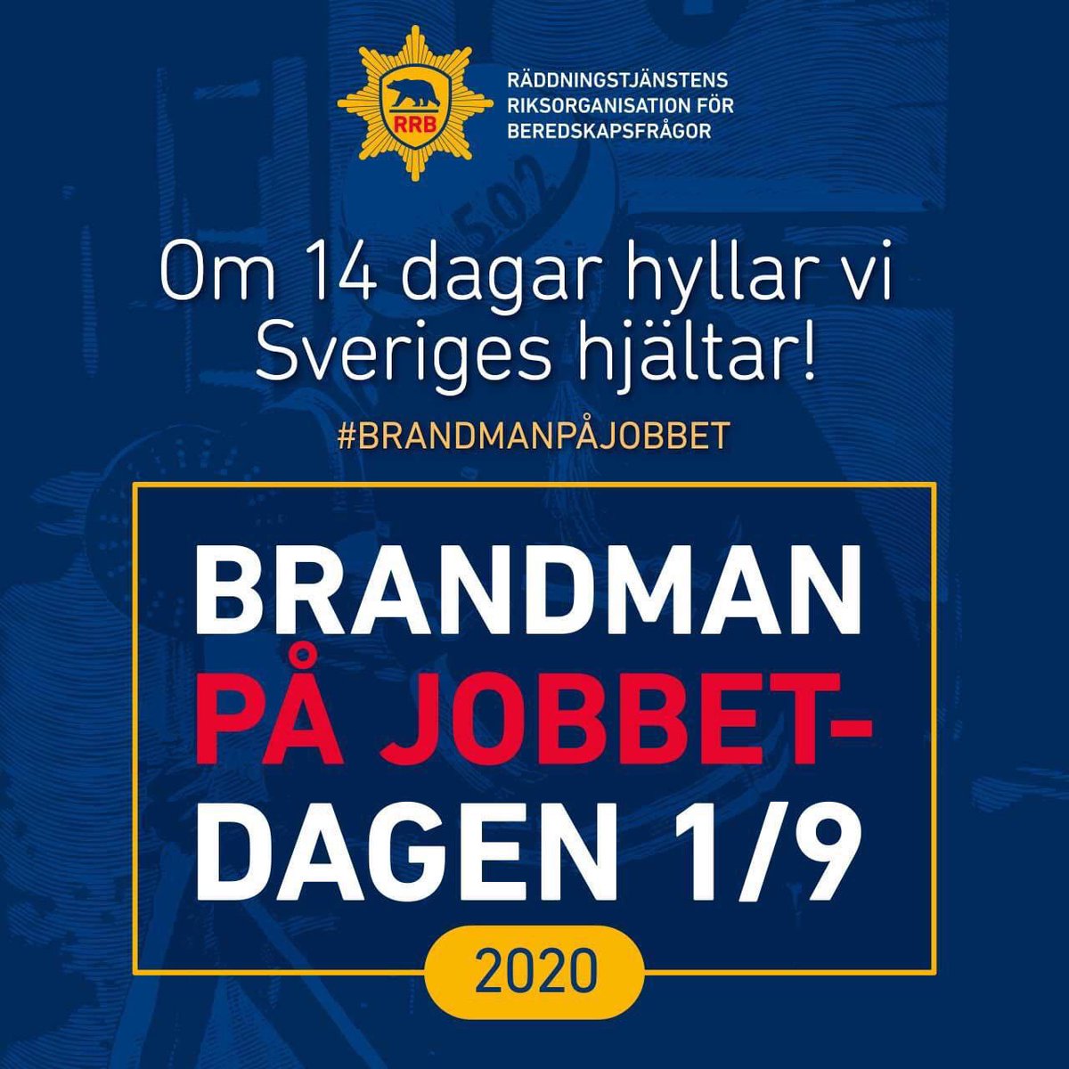 JohanSzymanski's tweet photo. I tider av pandemi är det särskilt viktigt att visa att våra grundläggande samhällsfunktioner finns och fungerar som vanligt, det skapar trygghet! 1 september är det dags för brandman på jobbetdagen igen! https://t.co/WLXClcsIkt
