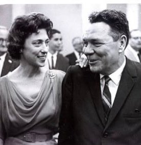 Lindy Boggs got her start in politics as the wife of Congressman Hale Boggs. Their work wielding political power in DC has been described as "one of the most remarkable partnerships in American political history." He became Majority Leader in the House. But in 72, tragedy struck—