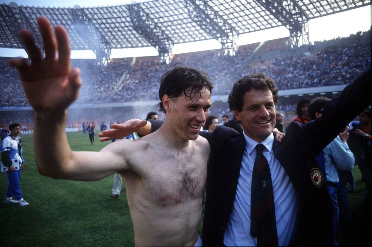 Dubbed the "Swan Of Utrecht" for his inimitable elegance, Van Basten is considered one of the greatest, most complete footballers of all time. Both Fabio Capello, and Arrigo Sacchi consider him to be the greatest player they ever coached, the former bracketing him with  @Ronaldo.