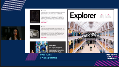 "We wanted them [our supporters] to feel it. We moved away from what we do to why we do it."  @CollectiveMarg  #ArtsSummit