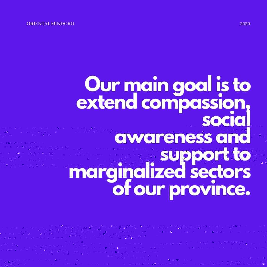 Defywithus's tweet photo. We are a youth serving organization that aims to empower the Mindoreño youth as responsive citizen through volunteerism, and awareness towards social justice.. Our main goal is to extend compassion, social awareness and support to marginalized sectors of our province.
#DEFYwithus https://t.co/OO9D9YZarh