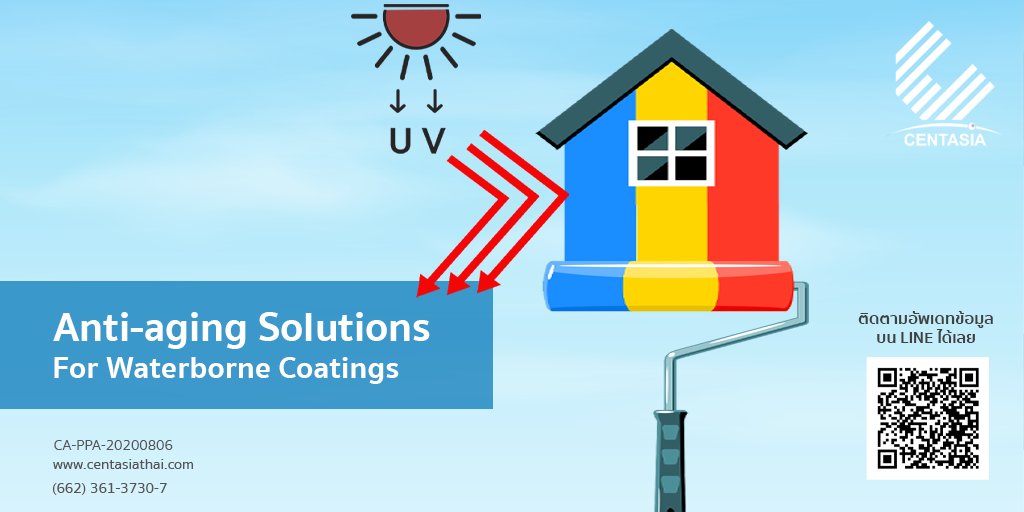 centasiathai's tweet photo. 🌞 Anti-aging Solutions For Waterborne Coatings 👨🎨 รู้ยัง‼️ สารเคลือบระบบน้ำ (waterborne) สามารถยืดอายุการใช้งานและป้องกันรังสียูวีได้แล้วนะ 😮
👉https://t.co/KKAxEB6NQH
📌สอบถาม 📱 02-3613730-7 หรือไลน์ @centasiathai
#UV #uvprotection #uvabsorber #แสงยูวี #สีทาบ้าน #rianlon https://t.co/lpQjbDDkHS