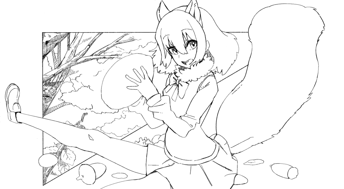 塗り絵 