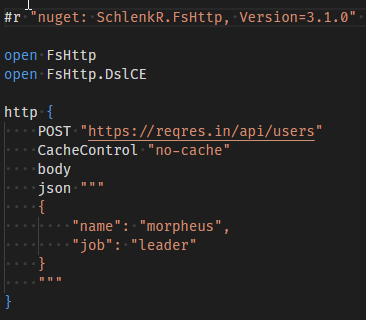 MichaelIngold's tweet photo. I cannot describe the satisfaction that writing such code can give @SchlenkR #fshttp https://t.co/cWlRJ5Vx9S