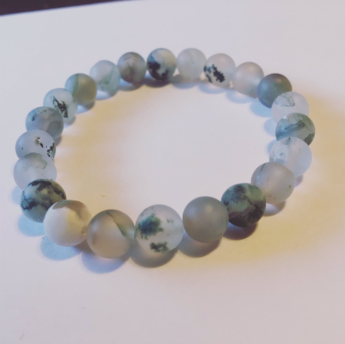CarmanJ36638430's tweet image. Bringing some inner peace and plentitude with Tree Agate. Such a beautiful stone.

#treeagate #treeagatejewelry #beadedbracelets #beadedjewelry #jewelry #smallbusiness #collectivelycarman #handmade #armbling #armcandy #wilkesboro #wilkescounty