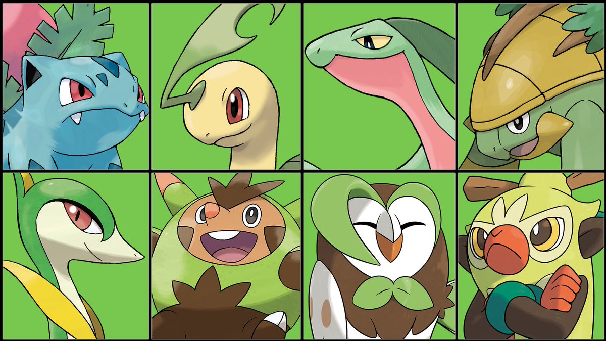 GRASS STARTER POKEMON EXPLAINED!! 