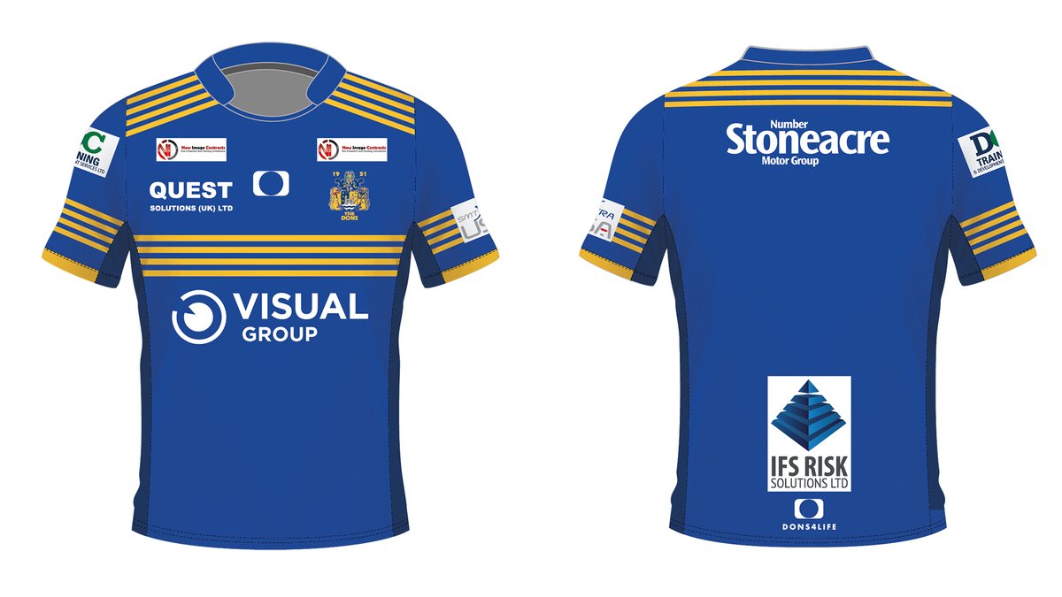 Doncaster_RLFC's tweet image. 😍 Introducing the 2021 home kit. #COYD

bit.ly/2EfD8u4