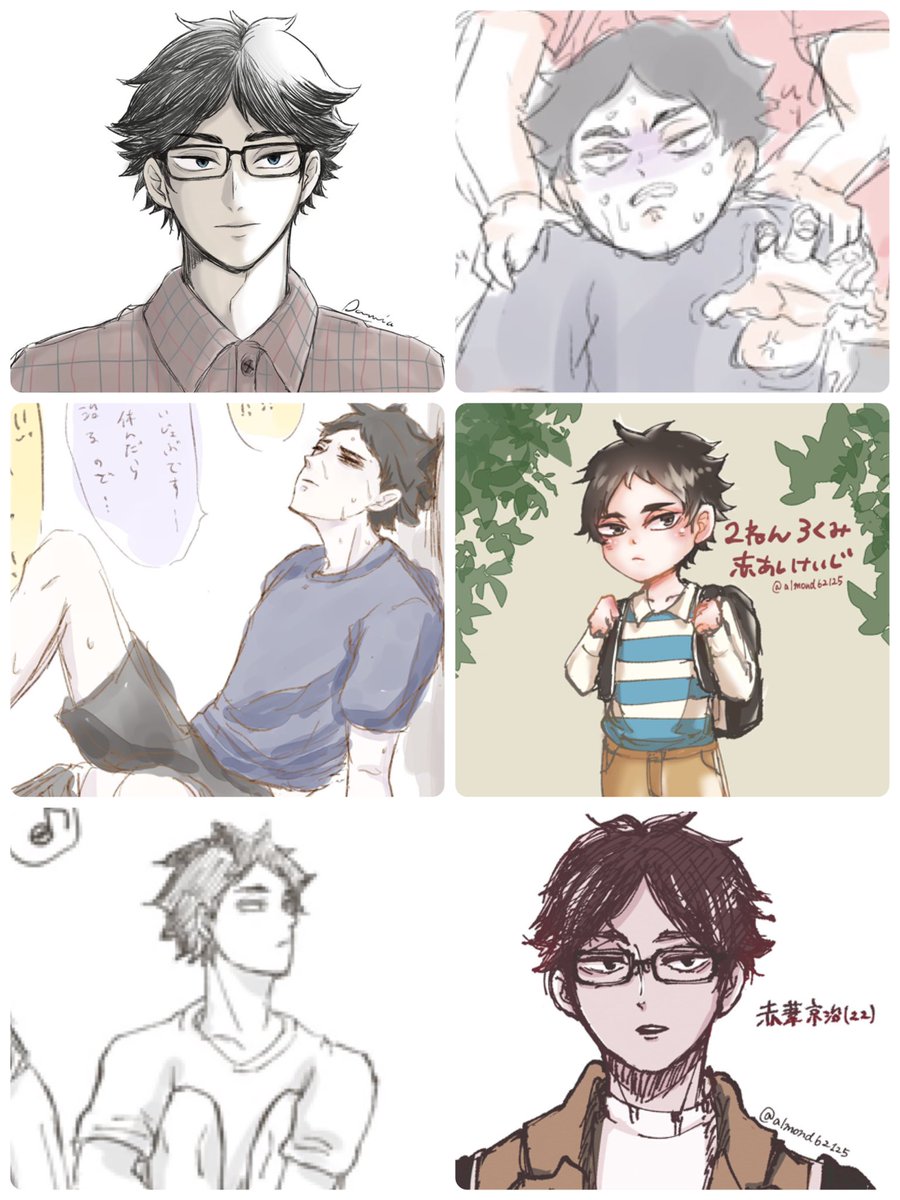 #色んな木兎光太郎が見れるタグ
#色んな赤葦京治が見れるタグ
ぼくあかぁ… 