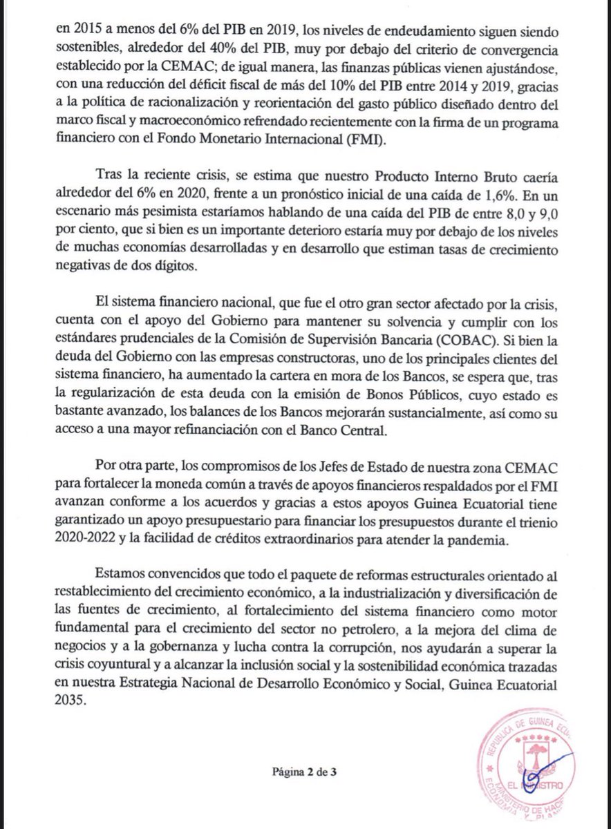 Ministerio de Hacienda y Planificación tweet media