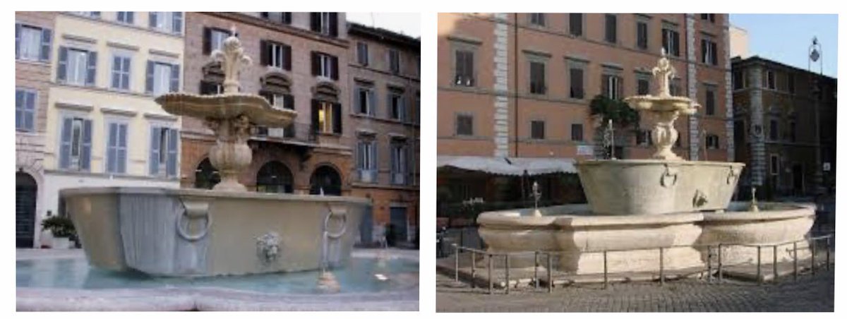 VIOLA_MARTELLA's tweet photo. #ZampilliDAcqua a #CasaLettori “Le due fontane gemelle, davanti al Palazzo Farnese, furono realizzate nel 1626 per opera dell’architetto #Rainaldi su commissione del cardinale Odoardo #Farnese https://t.co/3ovPWiQbLg