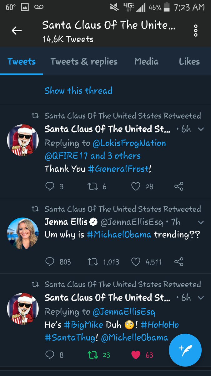 Alec_M_Currier's tweet photo. @bigredwavenow @LokisFrogNation @QFIRE17 @realDonaldTrump @GenFlynn @POTUS #TrollingIsFun #GeneralFrost #HesBigMike2 😎❤🎅 https://t.co/aJUr0YkspT