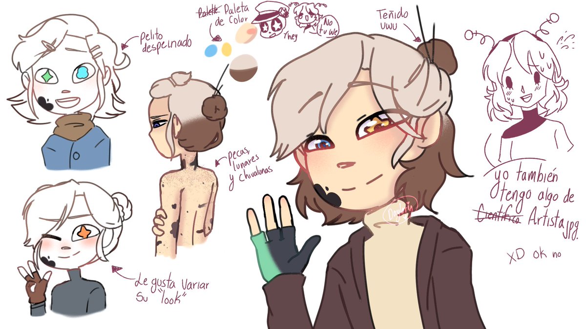 DevilHoodCat's tweet photo. Me dió penita hacer al que está de espaldas...pero ah, amo.
Si me da penita eso imagínate dibujar besos y etc...pero si si puedd uvu.
Aquí el diseño de ink humano para la historia "Debajo de la ocuridad"
#InkSans #DebajoDeLaOscuridad #HumansAU + https://t.co/Fe0O8Op8ae