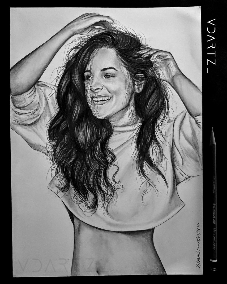 vdartz_'s tweet photo. #sketch of @angira_dhar ❤️
#angiradhar #commando3 #angira #vidyutjammwal #cute #pencilartist #pencilart #pencil_drawing #pencildrawing #artpublishers  #indianartist #artist #graphitesketch #graphitefeature #drawings  #bollywoodcelebrity #vdartz_ https://t.co/Avchy7W1v3