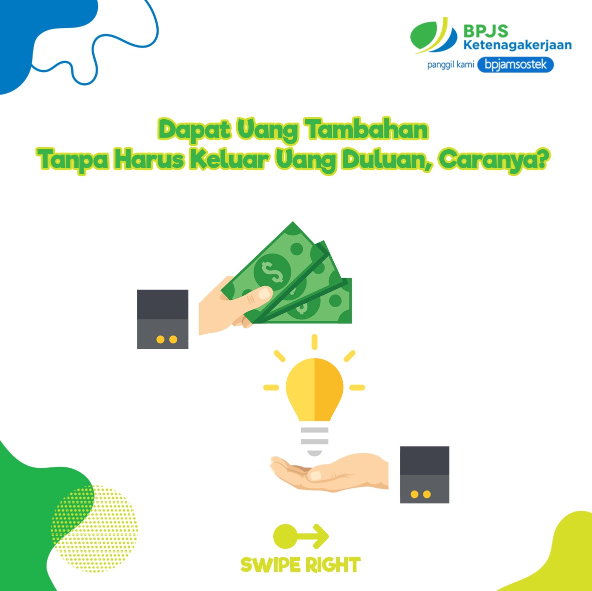 BPJSTKinfo's tweet image. Butuh uang tambahan tapi belum ada modal? Coba cek ide berikut ini guys!

Semua usaha yang ada di atas itu gak perlu modal lho untuk memulainya. Kamu bisa belajar sendiri tips dan triknya di internet terus latihan sampai jago deh.

Kamu cocok sama kerjaan sampingan mana nih?