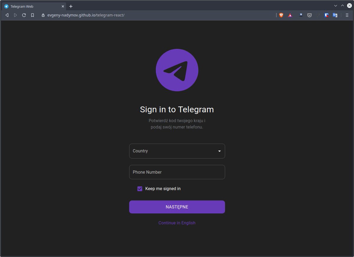 ROOTBLOGit's tweet photo. 🆕 #Telegram Desktop nie dla użytkowników komputerów z procesorami 32-bitowymi
➡️ https://t.co/oo8KwmJSEC
#TelegramDesktop #X86 https://t.co/xH75IA0Ezb
