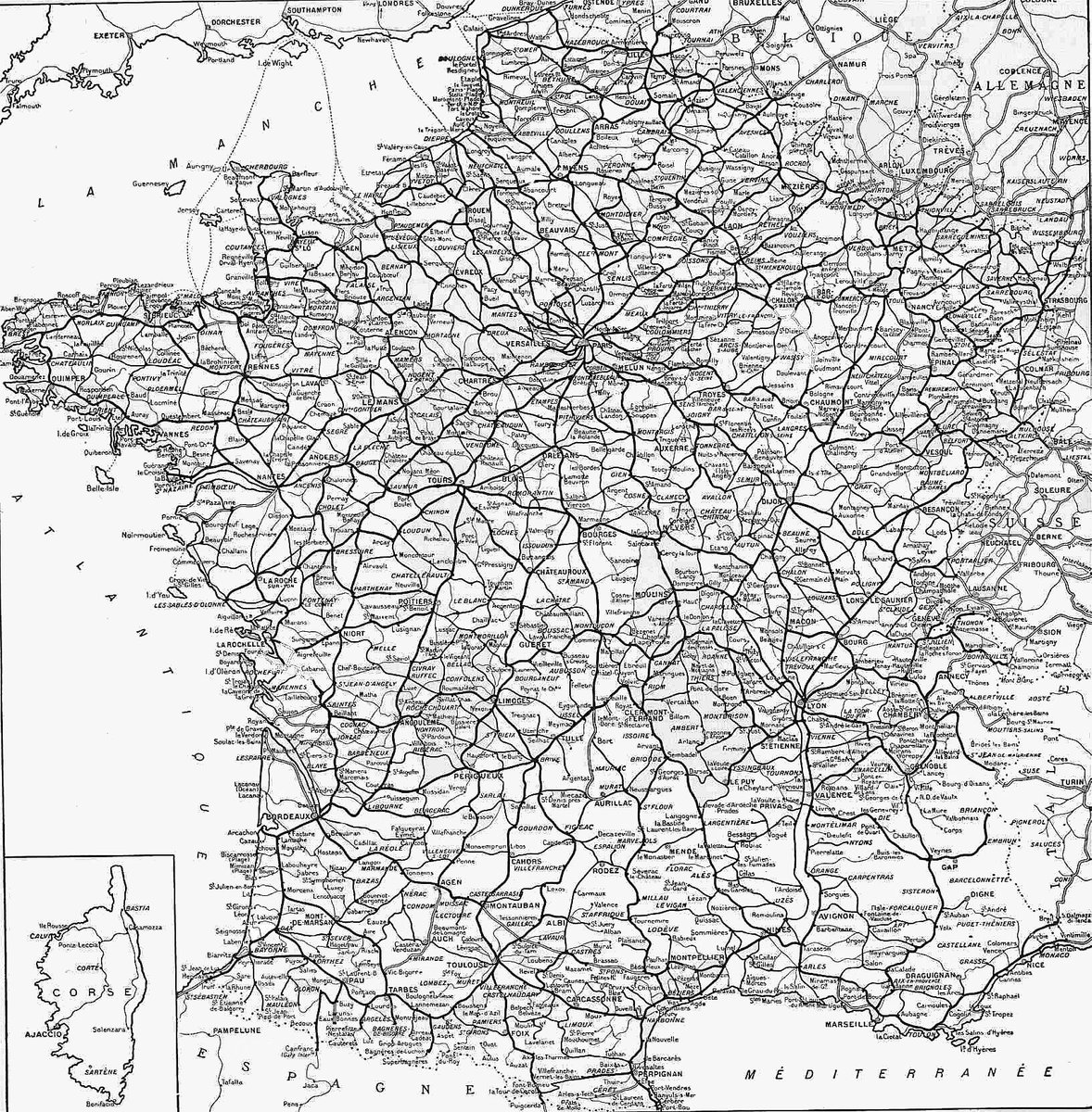 Cette carte raconte l’apogée du chemin de fer en 1914.Cette carte raconte VOTRE propre histoire.Je vous explique pourquoi.Thread 