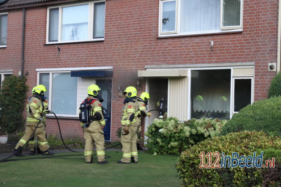 Brand in keuken van woning aan de Brahmslaan in #Voorthuizen. 112 in Beeld.