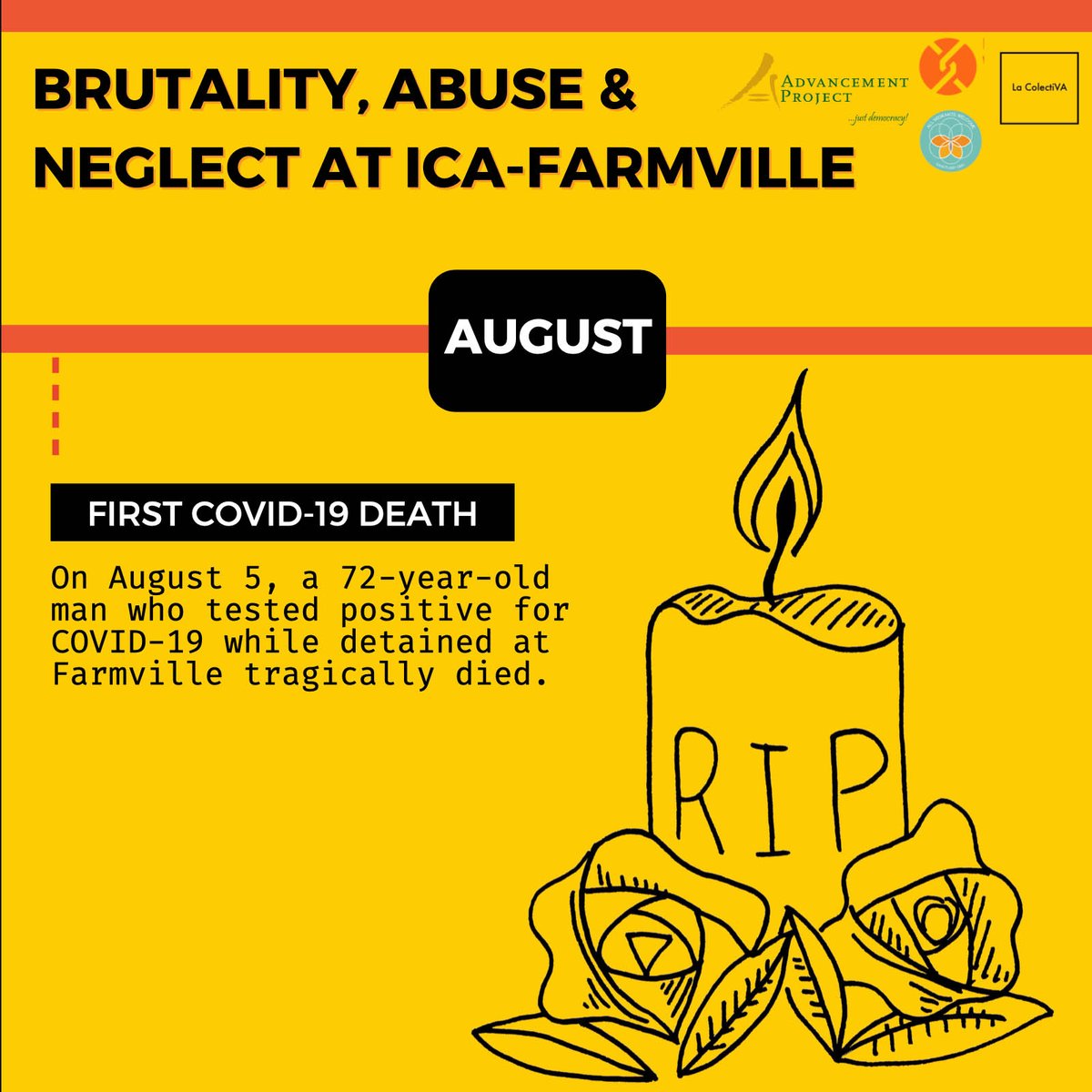 NIJC:The pandemic has made the already deplorable conditions, neglect and abuse at ICA-Farmville even worse. 

The only solution to curbing the spread of COVID-19 is to #FreeThemAll and #ShutDownFarmville. 3/