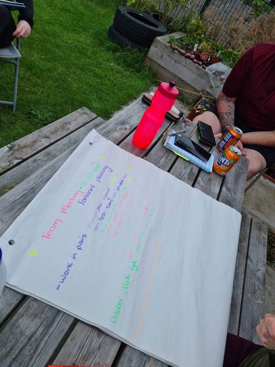 Great planning session this afternoon for the <a href="/ysortit/">Y sort it</a> #youngcarers team, putting ideas in action #forwardplanning #outdoorsessions #catchingup <a href="/YCtoniysortit/">toni</a> @ycalanysortit1 @bethysortit <a href="/MarilisaYsortit/">MarilisaYSortit</a>