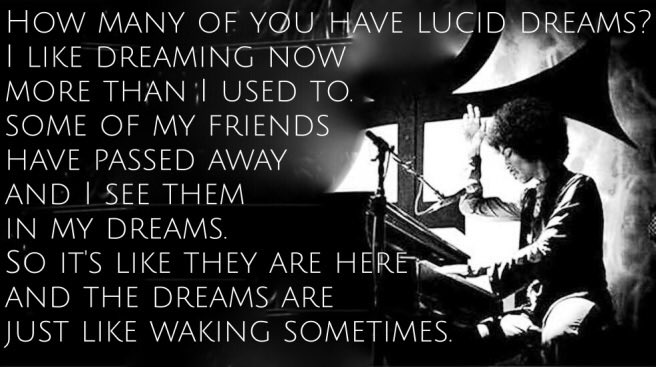 In show 1 earlier that same evening, he also gave a speech about lucid dreams Clearly, he was thinking of someone! Clearly, it was a very emotional time.Clearly, he had to get something out of his system.