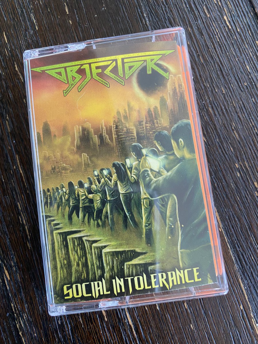 MoKnowsMetal's tweet photo. One quickly gets the picture as the faceless herd walk the narrow path between dying and simply not living. All while in a sea of social media white noise leading them to what seems to be their ultimate demise! ~ Mö
https://t.co/J9AfFp5kku
@Objectorband #Thrash
#SocialIntolerance https://t.co/0AEMSLnlgD