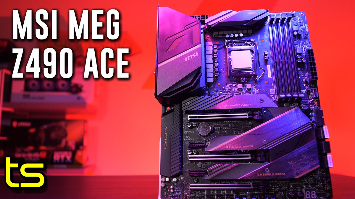 techspinreview's tweet photo. MSI MEG Z490 Ace motherboard full benchmarks and review!🥁 https://t.co/D5mu53tJaR Don’t forget to follow, like and Subscribe!🏃‍♀️
.
.
#z490ace #msiz490 #msimotherboard #msigaming #benchmarks #overclocking #techspin #pcsetup #pcbuild #pcsetup
@msitweets @msiUSA @MSI__UK https://t.co/EnfCo9rfKL