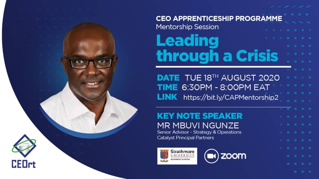 A crisis is a fantastic opportunity for change. Remember that profit &amp; loss is only an opinion but cash is absolutely king- Mbuvi Ngunze <a href="/CEOrtTZ/">CEOrt Tanzania</a> <a href="/srughani/">Sanjay Rughani</a> #CeoApprenticeshipProgram