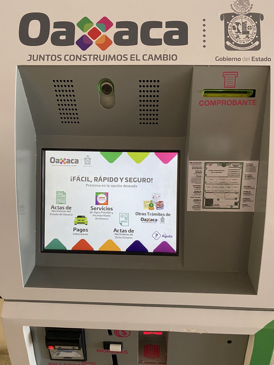 IvanMijangosP's tweet photo. Inauguramos los Módulos de Actas de nacimiento y servicios digitales en #PuertoEscondido
Agradezco al Gobernador @alejandromurat, @Christianhftes y familia del @RegCivil_GobOax @yarithtannos por su apoyo para la Costa; serán de mucha ayuda para agilizar trámites @FREDDYGILPINEDA https://t.co/zUul6H4t1c