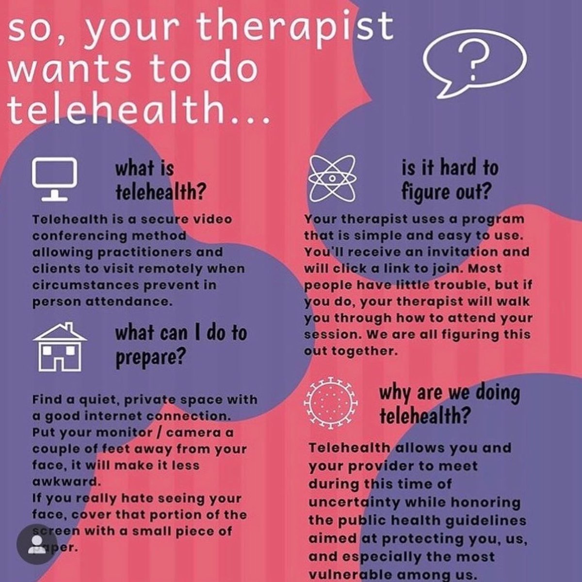 The Counseling Center is available for online counseling this semester! If you’re interested in services or want more information, just give us a call!
.
#call4counseling #telementalhealth #mentalhealthmatters #uwg20 #uwg21 #uwg22 #uwg23 #uwg24