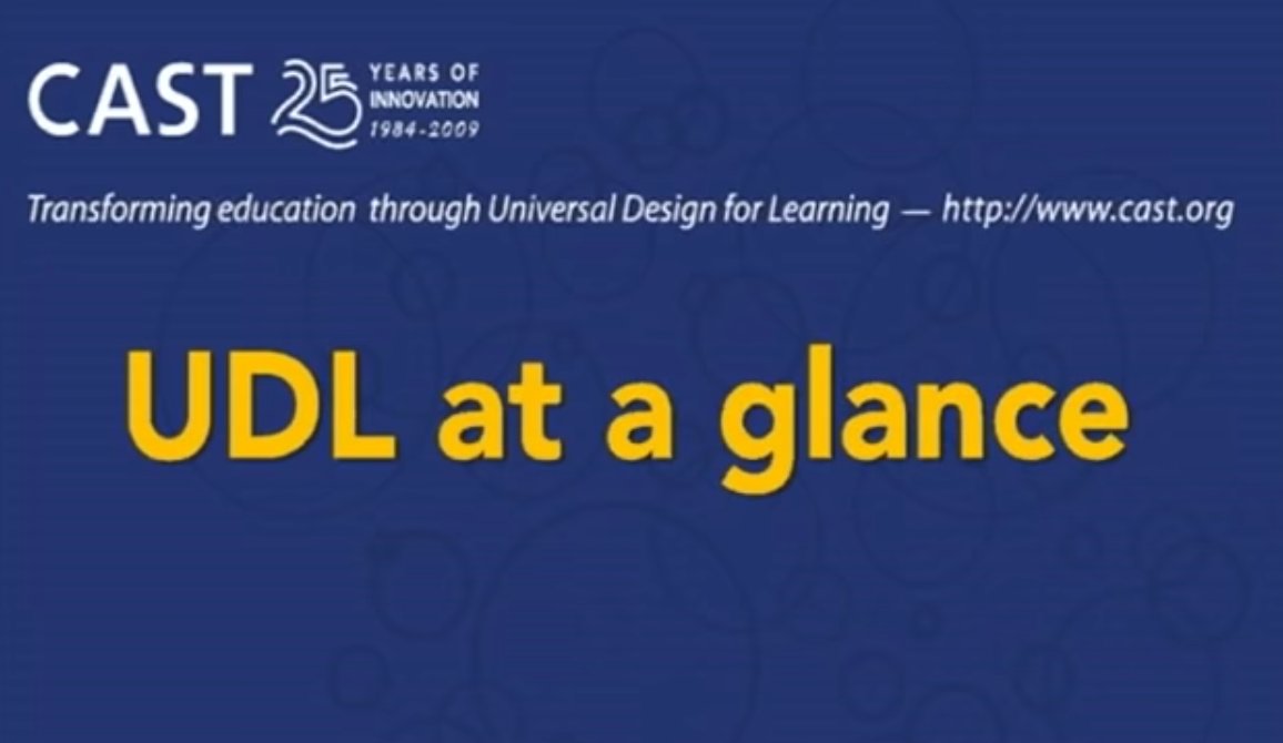 AccessATE's tweet photo. What is Universal Design for Learning? @CAST_UDL breaks down the biggest concept in #accessible education in this video: https://t.co/8fkVGi1ktu https://t.co/rHktQGmNsq