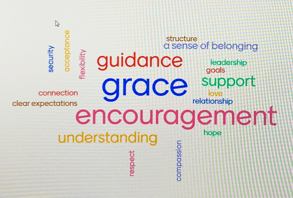 OneTeachersView's tweet photo. I asked new teachers what they thought their students will need from us this year. Isn’t it interesting that these are the things we need as teachers as well.  @OUInstruction @OxnardUnion #OxnardUnionNTO https://t.co/sPJDAndhIz