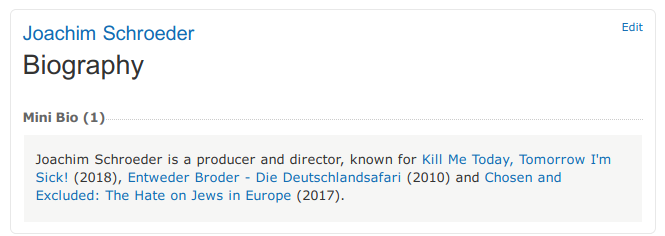 Dieter and Joachim Schroeder, a German journalist and his filmmaker son, put together a documentary titled Hitler's American Business Partners: US Company Earned in the War. However, only the Hungarian release appears on Amazon-owned IMDB.  https://twitter.com/alimjanovitch/status/1295112767482077189