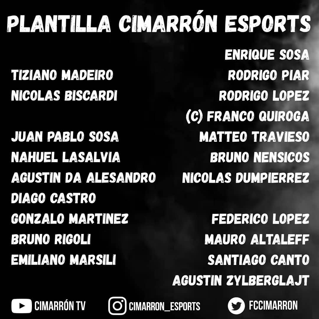 C.S y D. Cimarrón tweet media