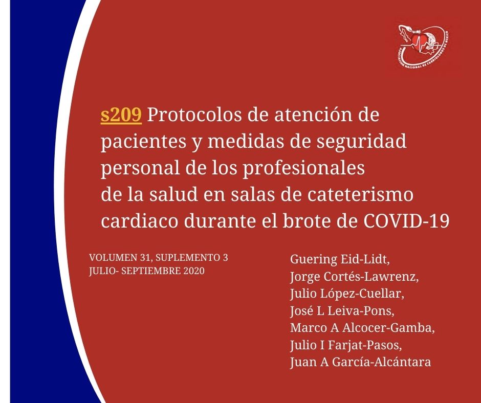 CardioMetabScie's tweet photo. El recorrido que ha tenido la pandemia, ha impactado de manera similar en la mayoría de los países y ha obligado
a la modificación de los protocolos de atención
de los pacientes cardiópatas que ingresan a
una sala de cateterismo cardiaco. https://t.co/xBt8qPV0GP https://t.co/Xd8cMCKnpj